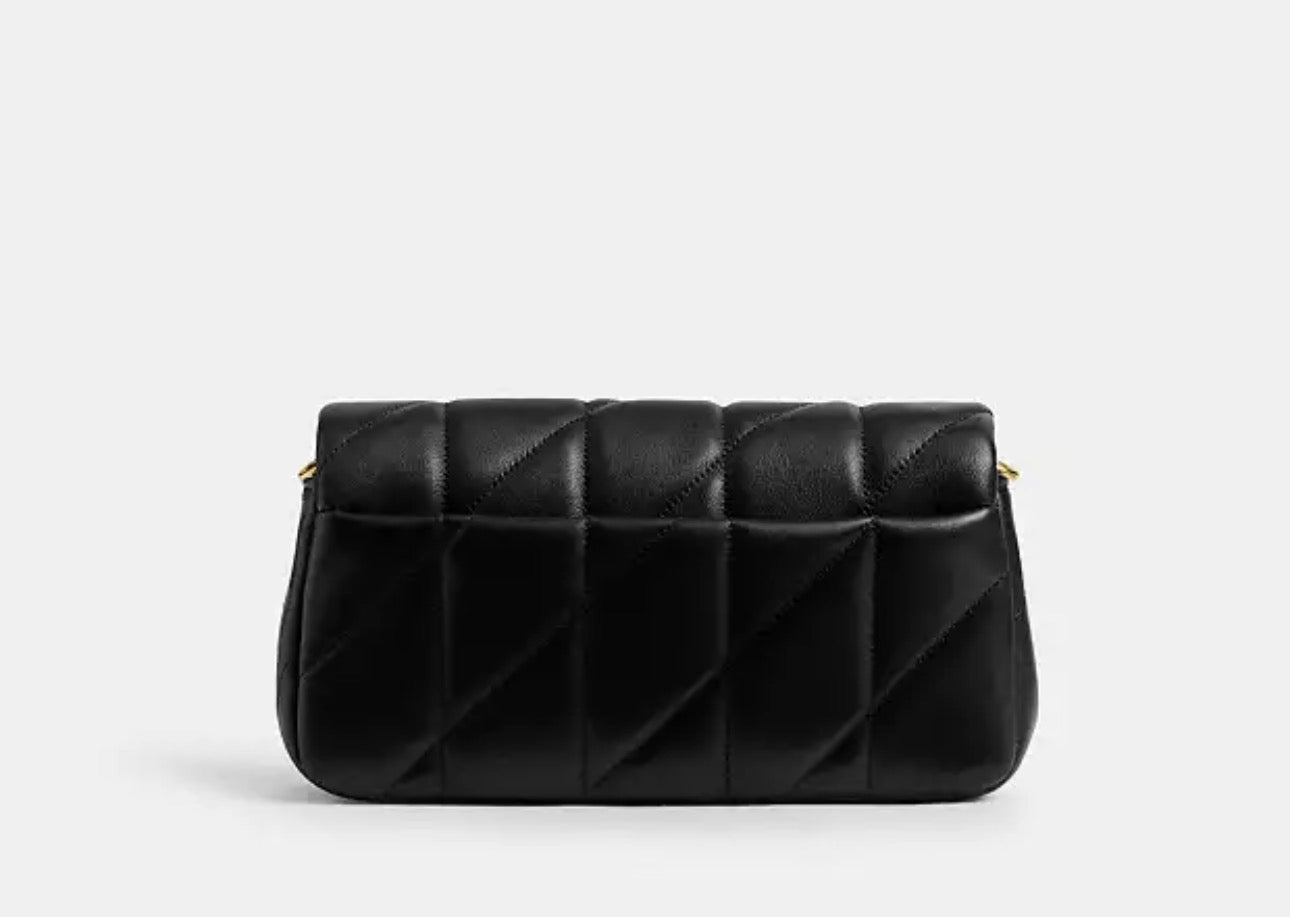 Coach Tabby Chain Crossbody Bag 19 With Quilting