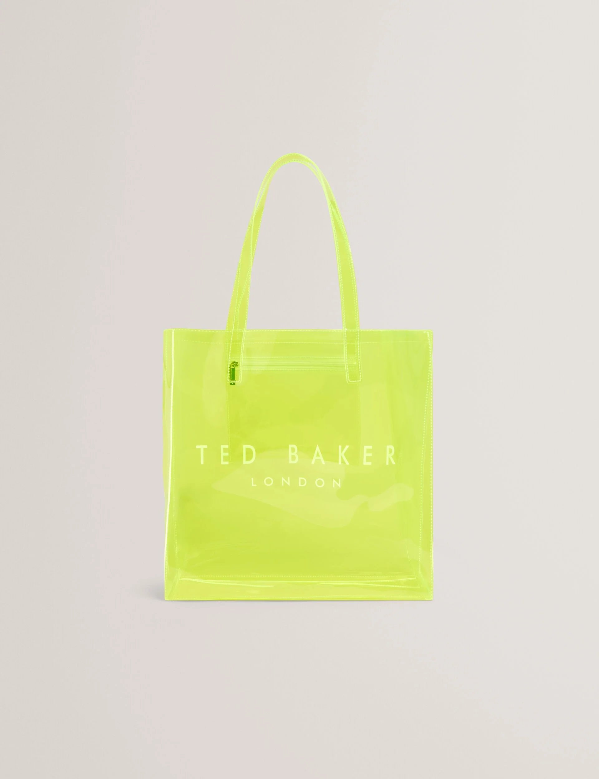 TED BAKER - SHEICON
Large Neon Clear Vinyl Icon Tote Bag