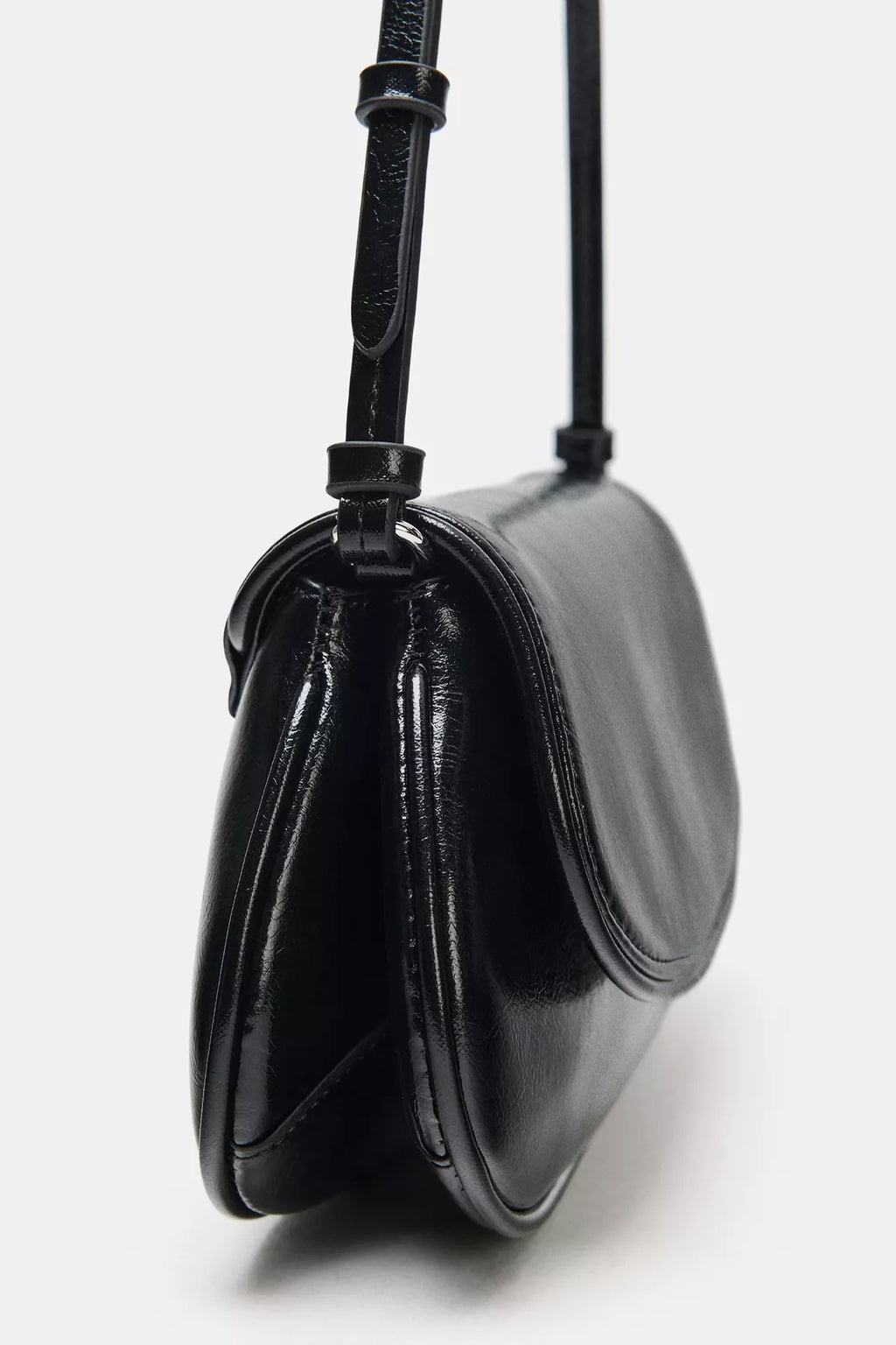 ZARA FLAP SHOULDER BAG