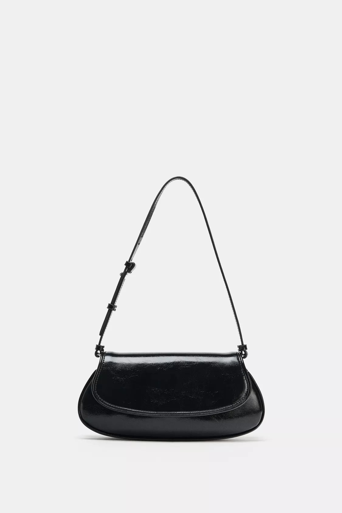 ZARA FLAP SHOULDER BAG