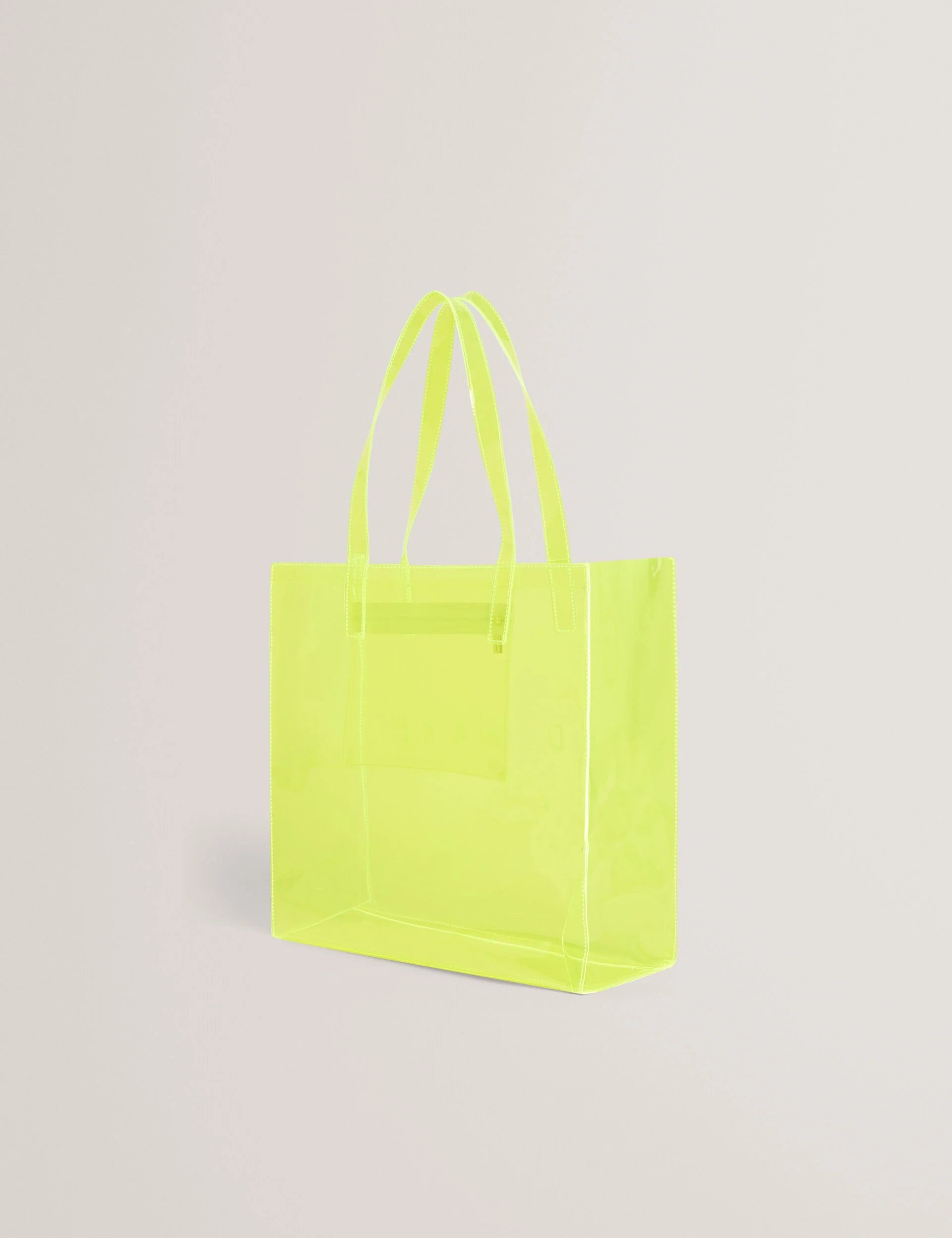 TED BAKER - SHEICON
Large Neon Clear Vinyl Icon Tote Bag