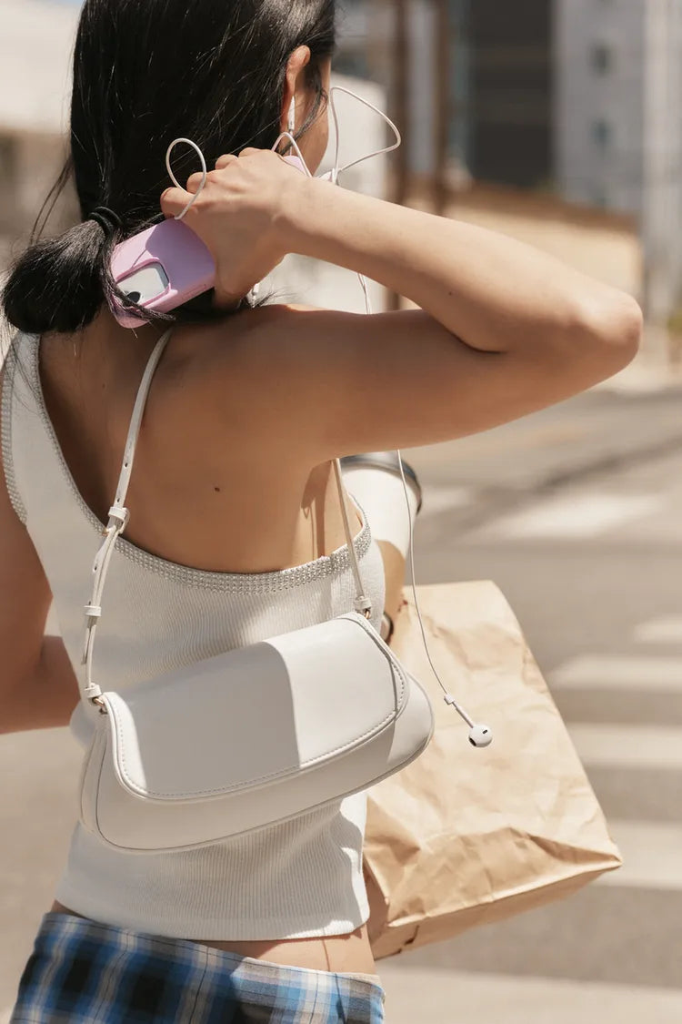 ZARA FLAP SHOULDER BAG