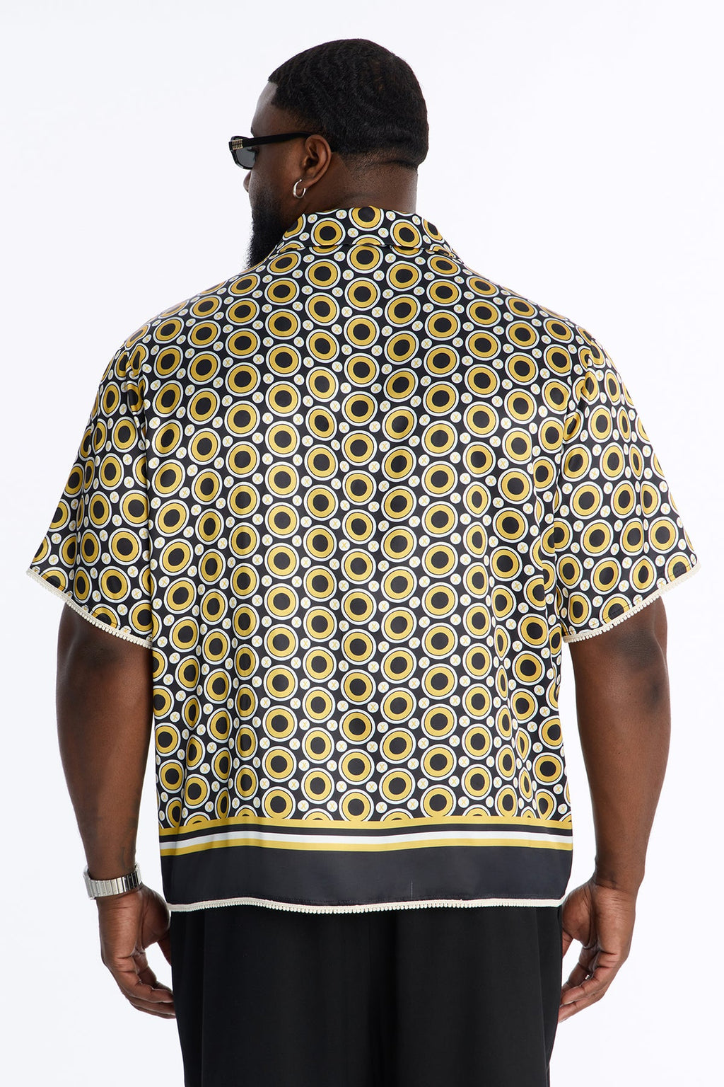 Relaxed Coded Luxe Button Up Shirt