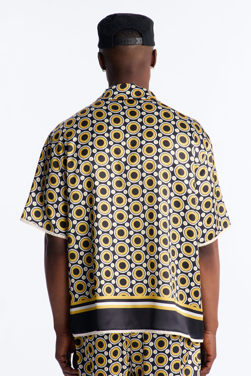 Relaxed Coded Luxe Button Up Shirt