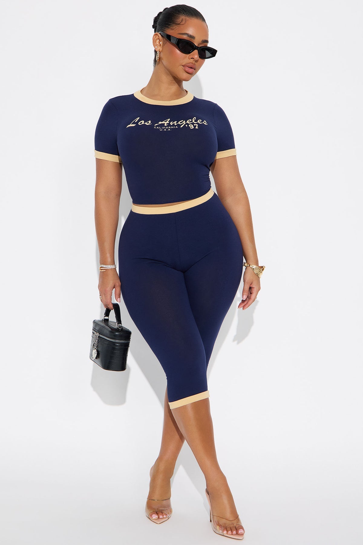 Los Angeles 97' Capri Set - Blue/combo