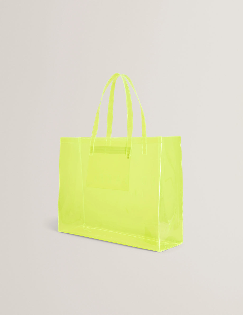 TED BAKER - SHEAKON
Wide Neon Clear Vinyl Icon Tote Bag