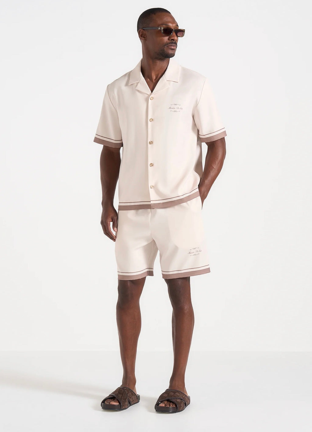 MANIERE DE VOIR - Juan in Cream - Baroque Resort Short