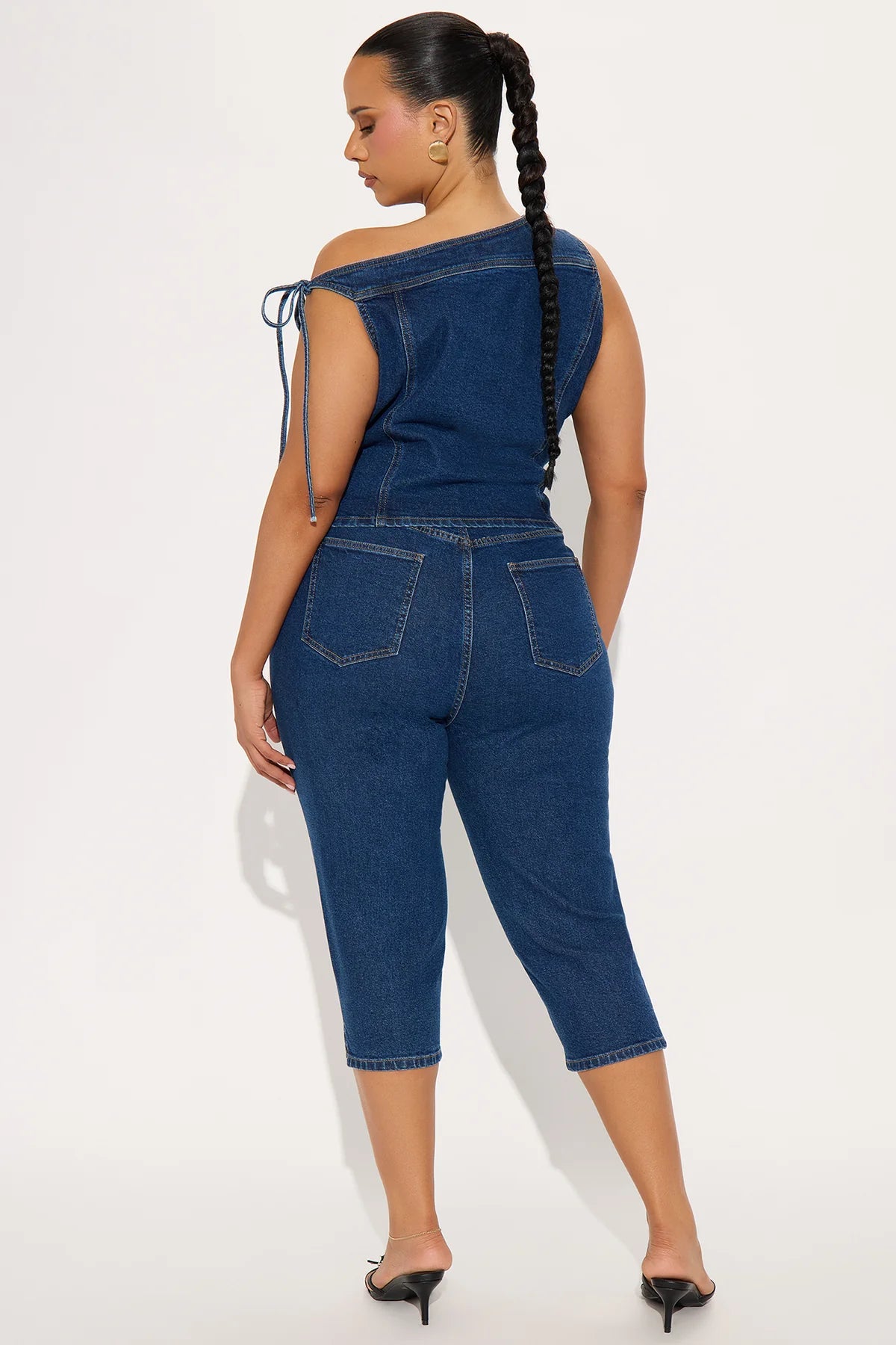 Chloe Denim Capri Set