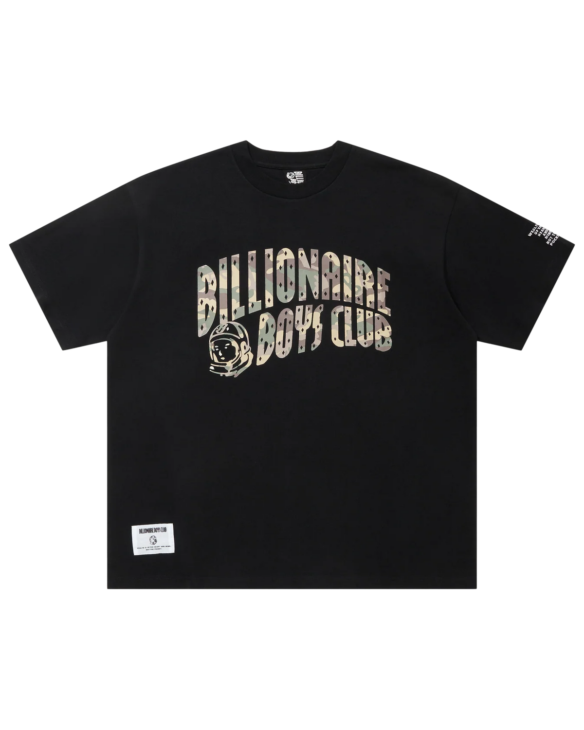 Billionaire Boys Club  Cotton T-Shirt B Camo Arch Logo