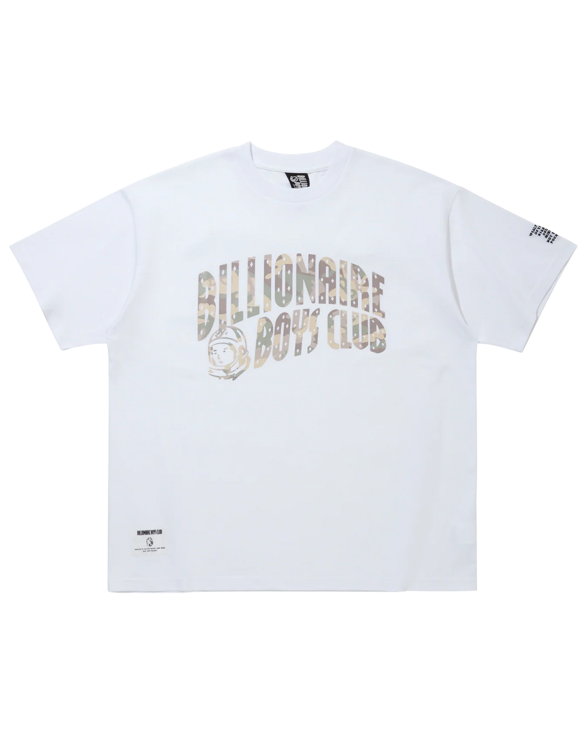 Billionaire Boys Club  Cotton T-Shirt B Camo Arch Logo