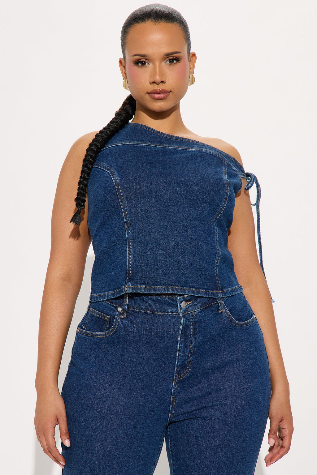 Chloe Denim Capri Set