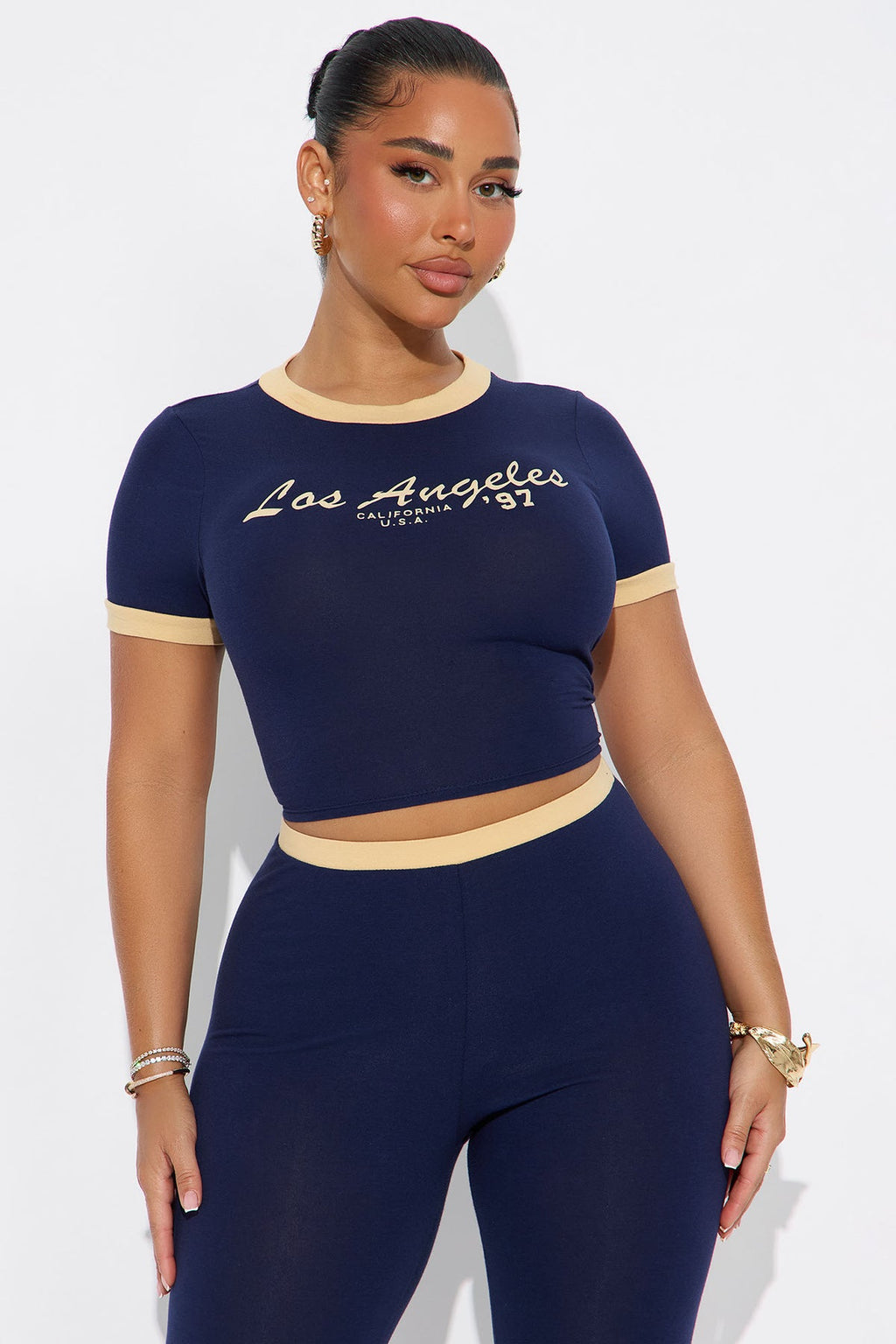 Los Angeles 97' Capri Set - Blue/combo