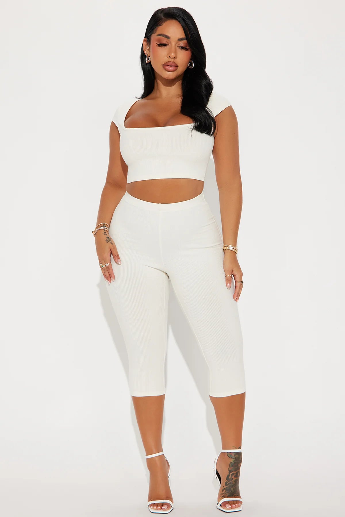 Remy Snatched Capri Pant Set