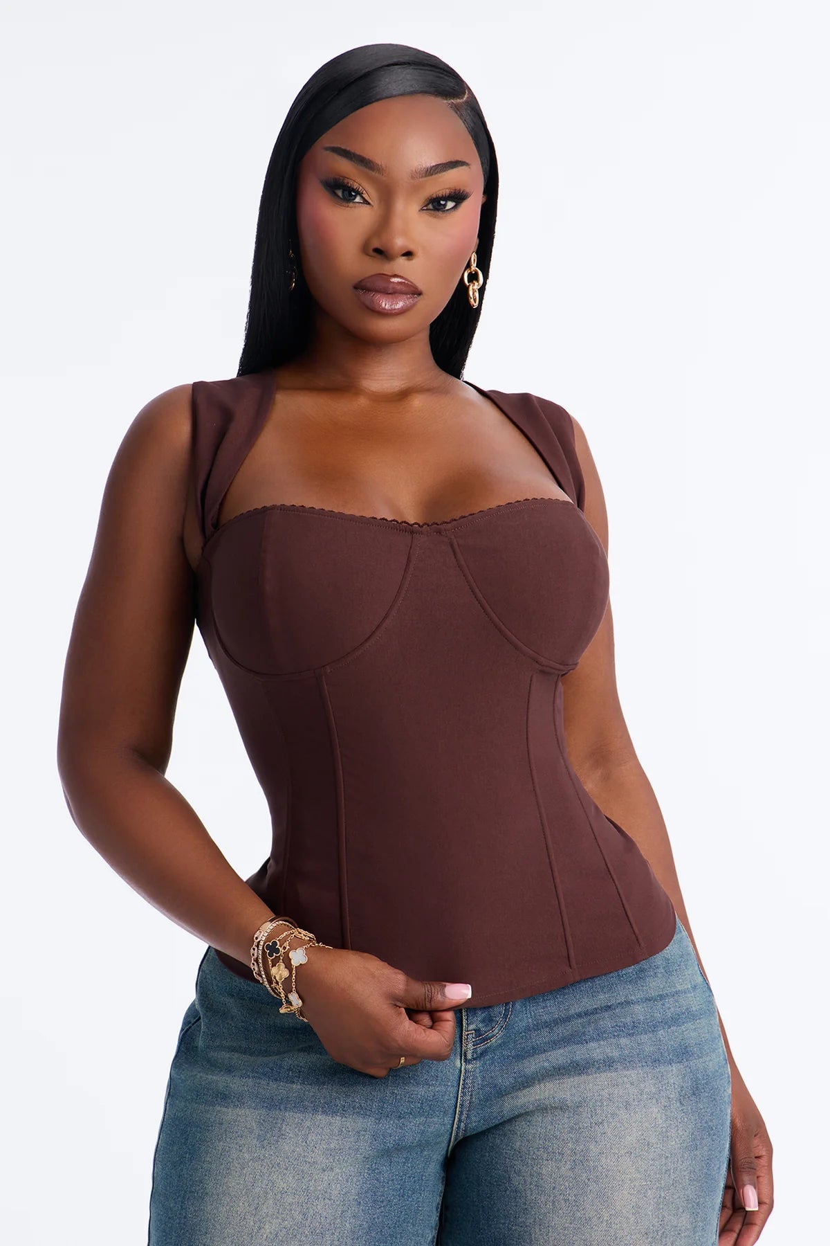 Always Around You Corset Top