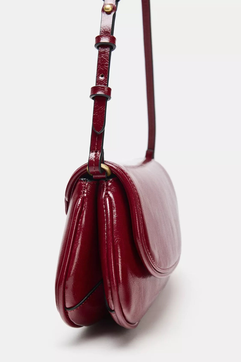 ZARA FLAP SHOULDER BAG
