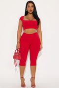 Remy Snatched Capri Pant Set