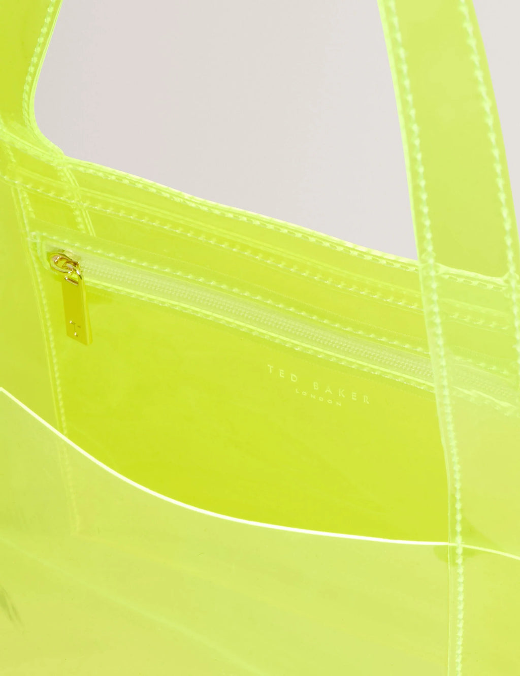 TED BAKER - SHEICON
Large Neon Clear Vinyl Icon Tote Bag