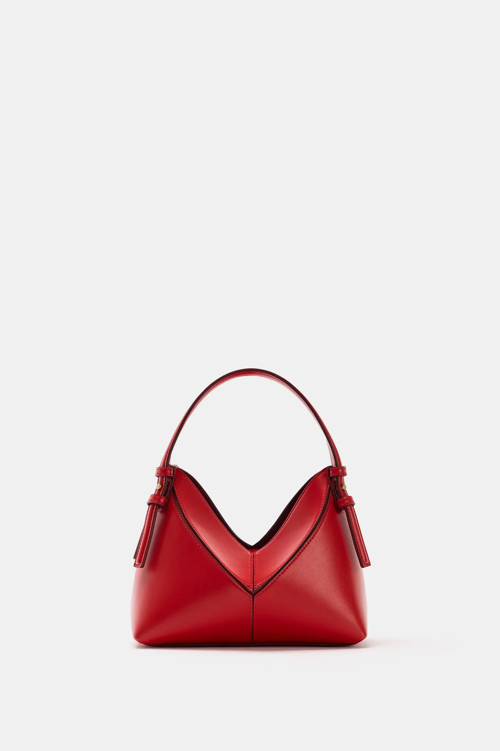 ZARA MINI BUCKET BAG WITH TOPSTITCHING