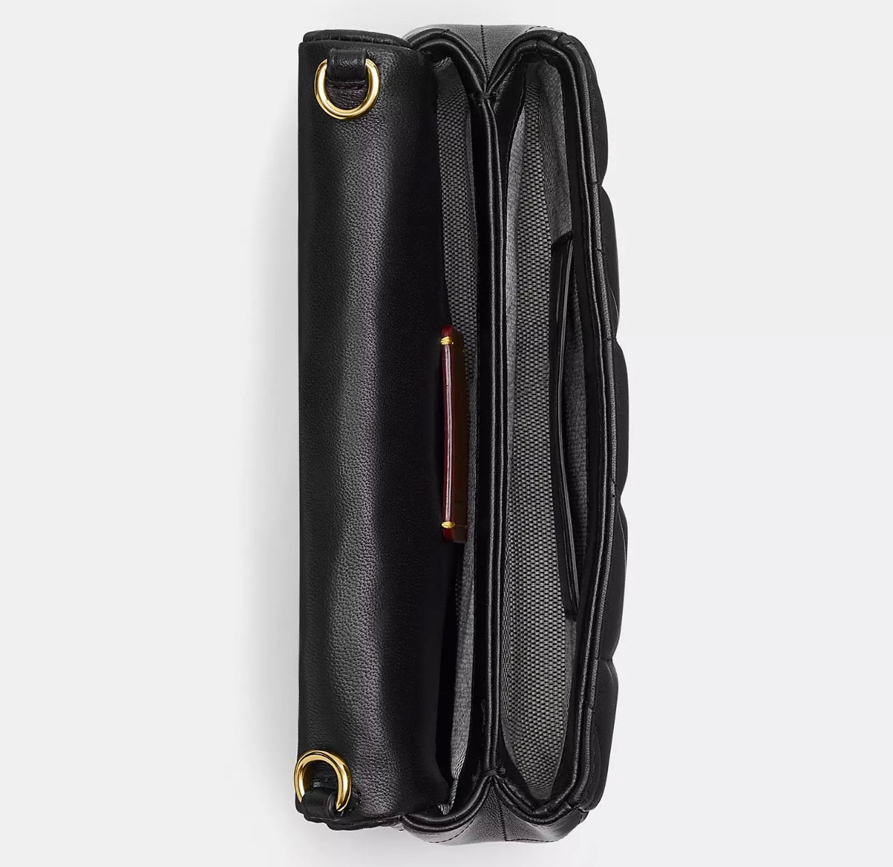 Coach Tabby Chain Crossbody Bag 19 With Quilting