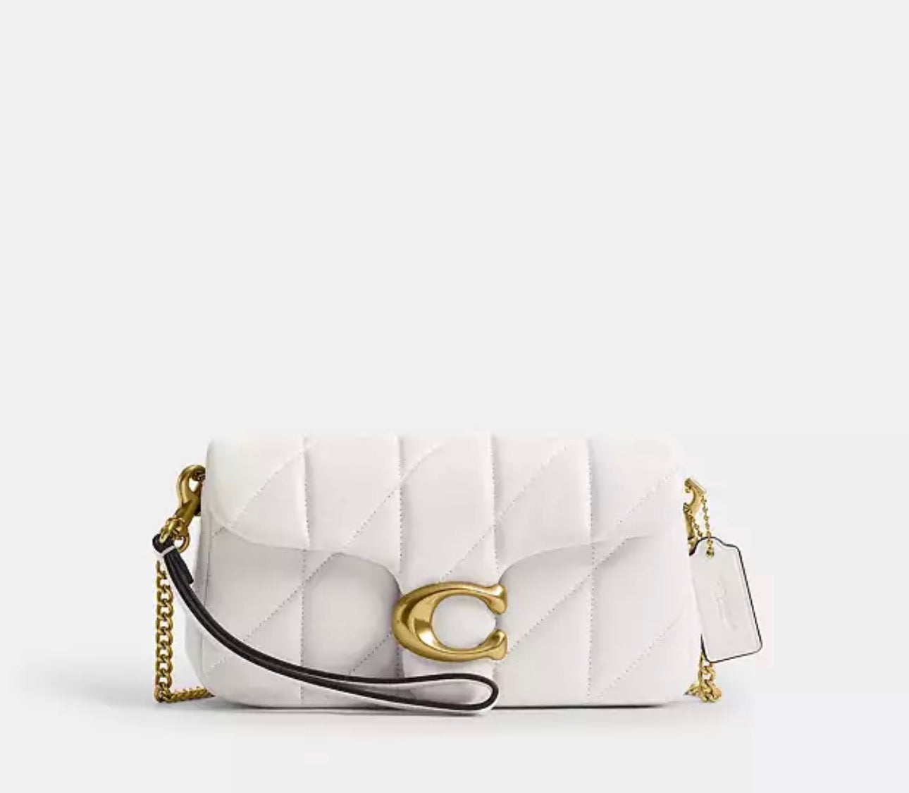 Coach Tabby Chain Crossbody Bag 19 With Quilting