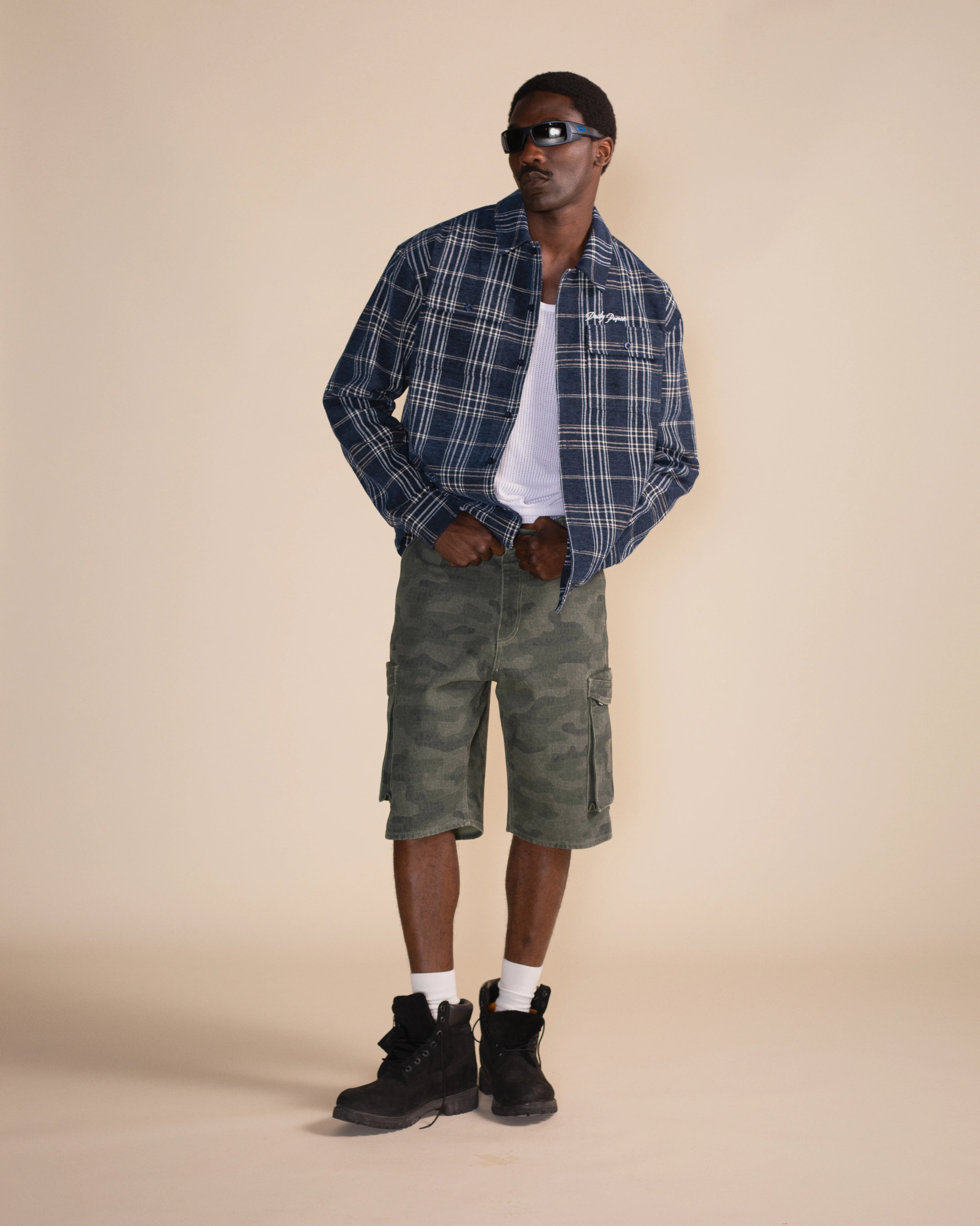 Daily Paper AOP Camo Cargo Short
