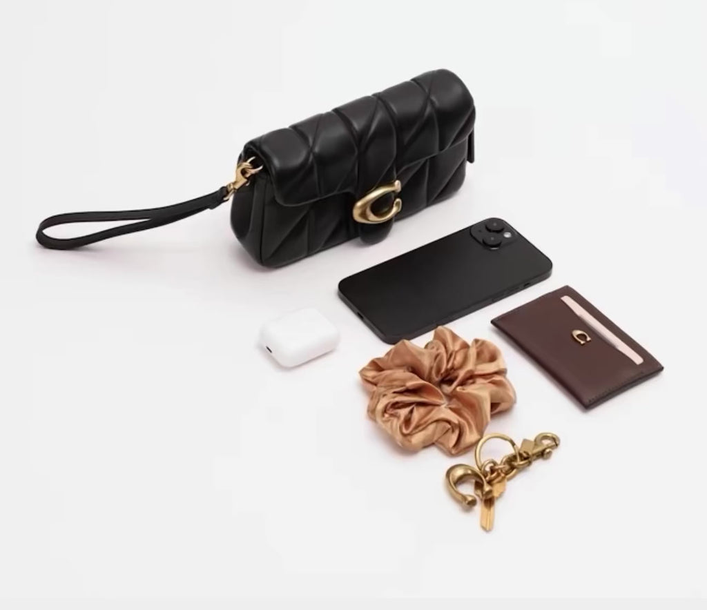 Coach Tabby Chain Crossbody Bag 19 With Quilting